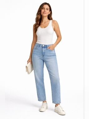 Revtown Decade Denim Straight Leg Jeans Light Wash Size 30